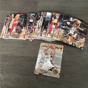 Complete 1997 Press Pass Basketball cards Set Tim Duncan McGrady Billups Mercer